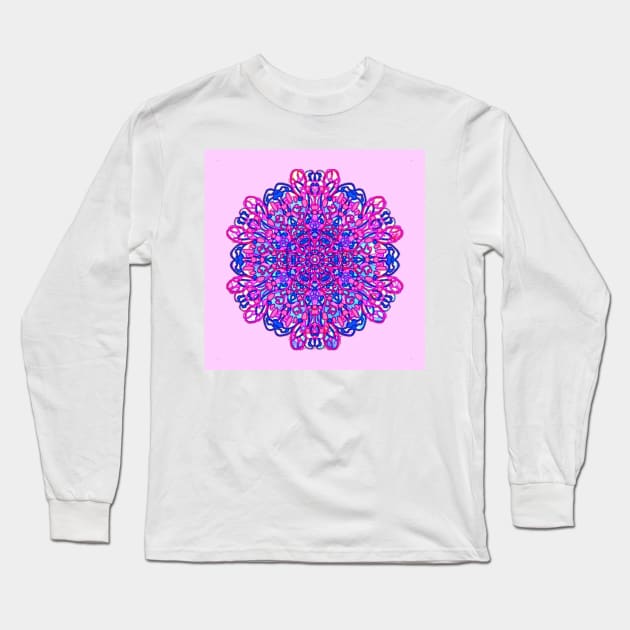 PRETTY ART MANDALA #53 Long Sleeve T-Shirt by ArtemyRMT